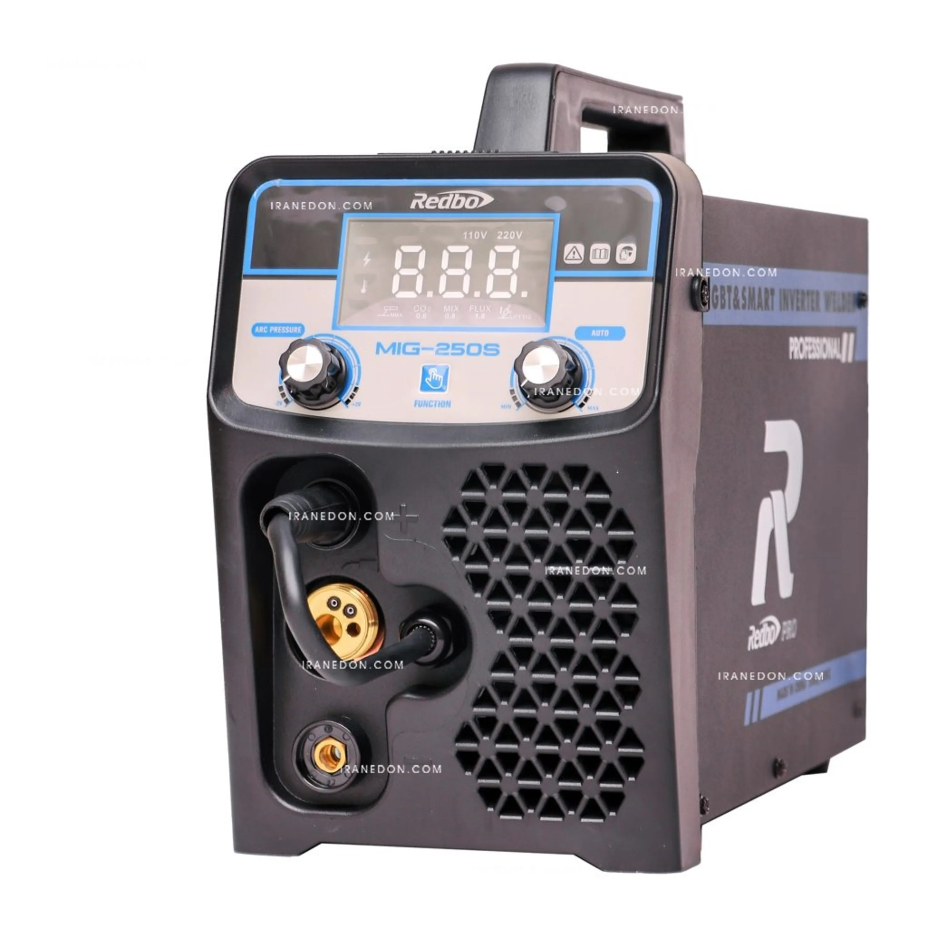 دستگاه جوش اینورتر co2 تکفاز ردبو مدل MIG-250s